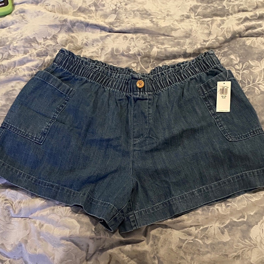 Old Navy Dark Blue Jean Shorts